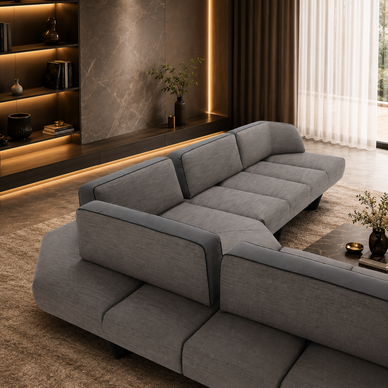 Contemporary Modular Sofa