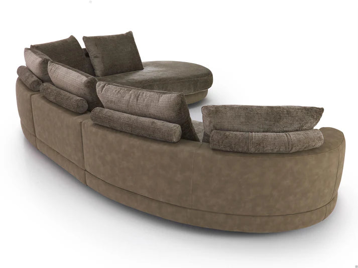 Cancun Modern Curved Sofa