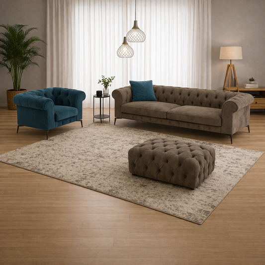 Bellagio Classic Tufted Sofa