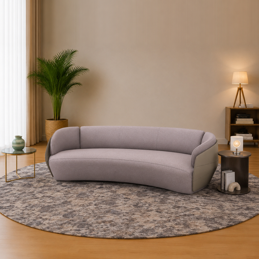 Elvara Curved Sofa