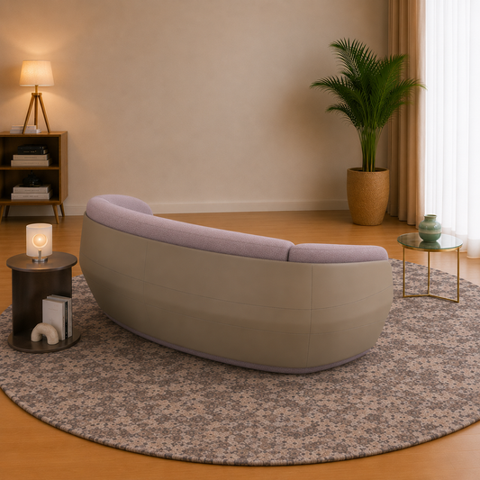 Elvara Curved Sofa