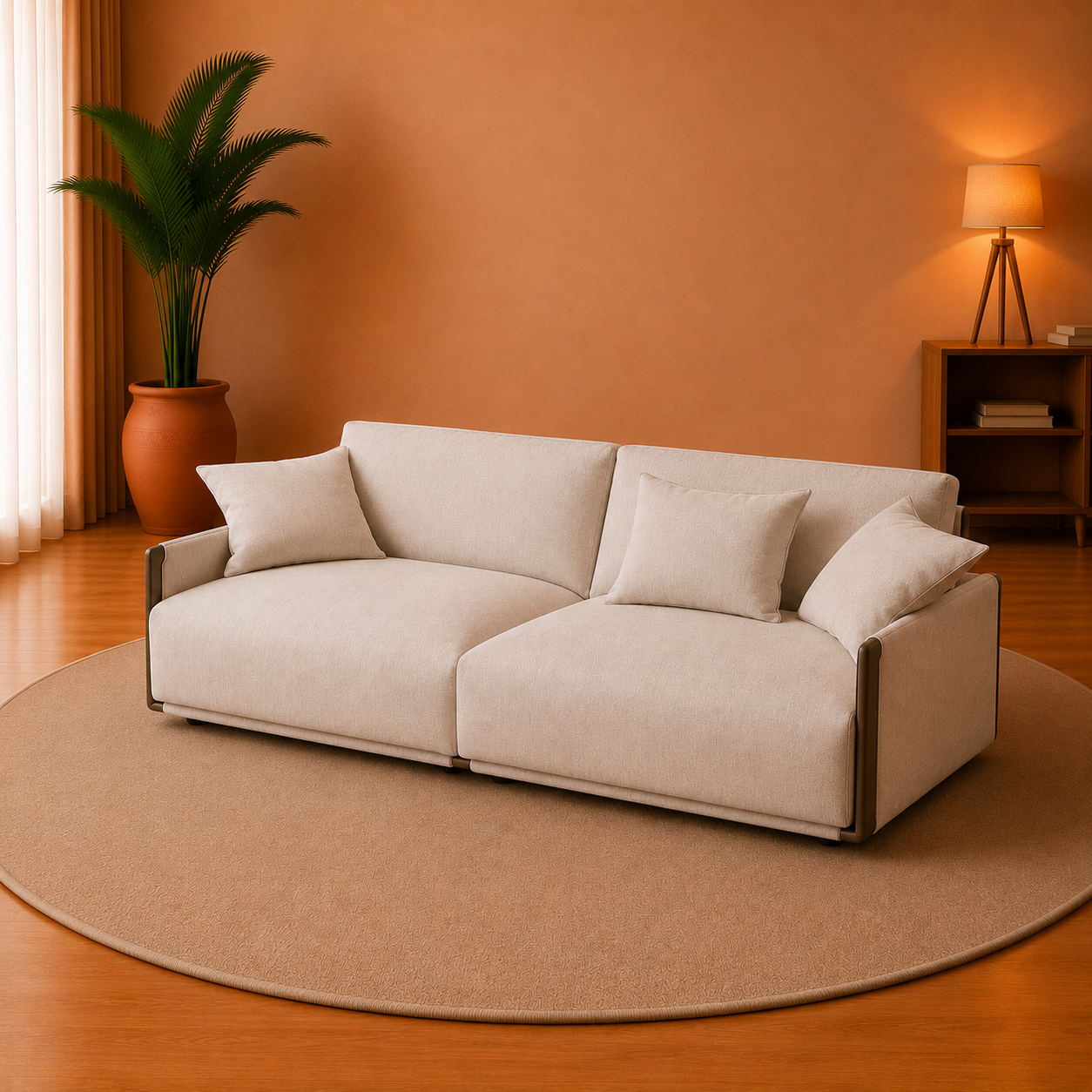 Ivory Haven Modular Sofa