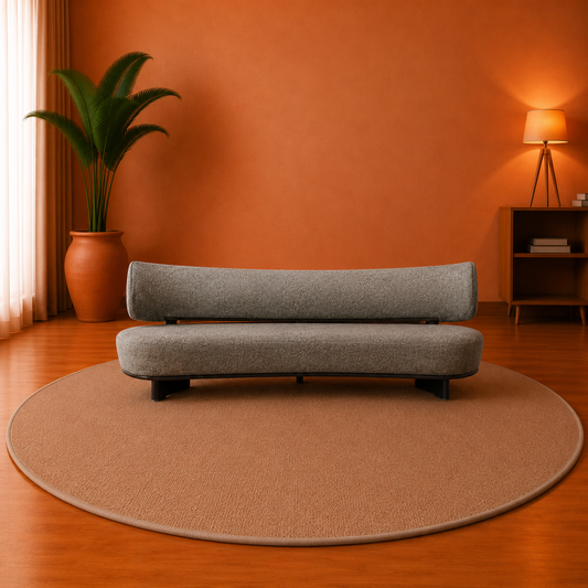 CurveLine Contemporary Sofa