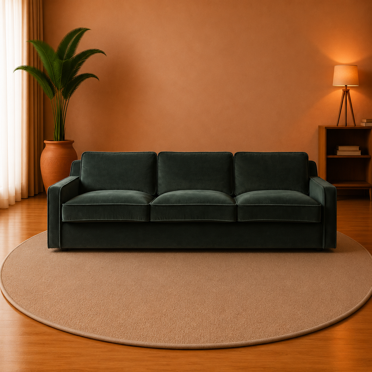 Midnight Elegance Sofa