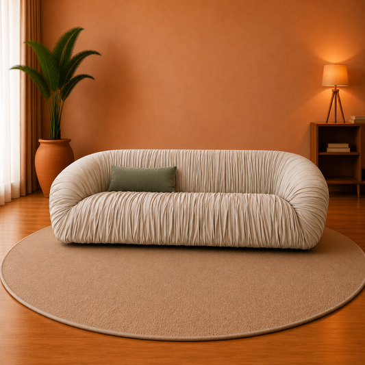 Aurora Pleated Sofa