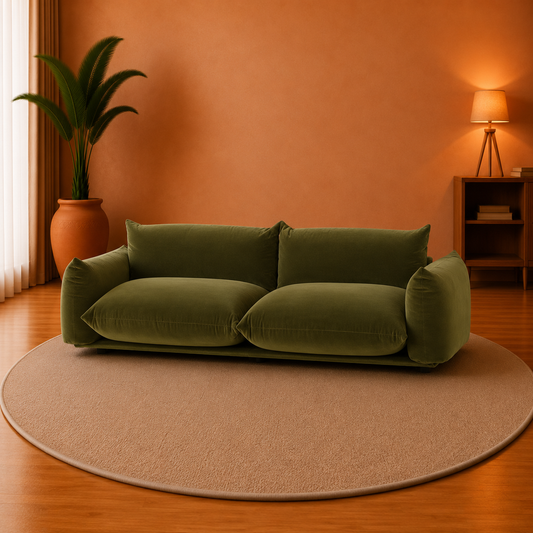 Verdant Cloud Sofa