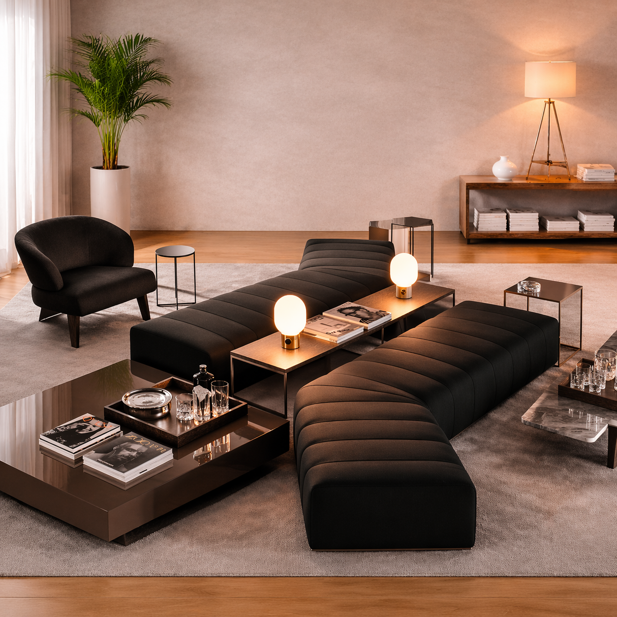Curva Luxe Modular Sofa