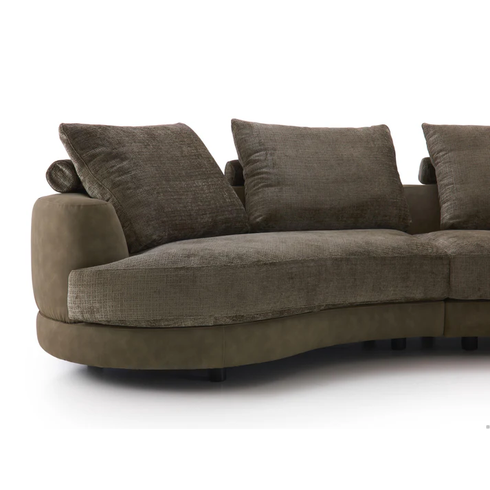 Cancun Modern Curved Sofa
