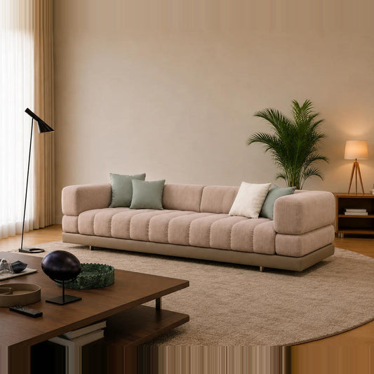 Velmora Plush Sofa